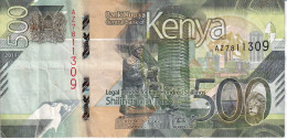 BILLETE DE KENIA DE 500 SHILINGI DEL AÑO 2019 (BANK NOTE) - Kenia