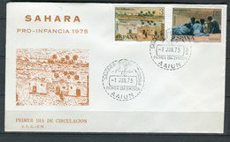 Sahara 1975. Edifil 320-21 FDC. - Sahara Spagnolo