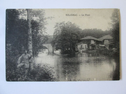 France-Solignac:Le Pont,carte Postale Non Circule Vers 1900 - Sonstige & Ohne Zuordnung