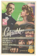 Programa Cine. Culpable. Adriano Rimoldi. 19-1852 - Publicidad