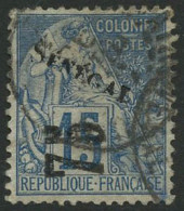 Obl. N°6 75 Sur 15c Bleu - TB - Other & Unclassified