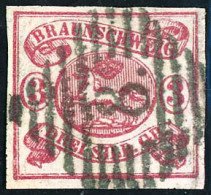 Obl. N°10 3s Rose - TB - Braunschweig