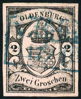 Obl. N°7 2g Rose - TB - Oldenbourg