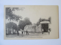 France-Champrosay:Foret De Senar,entree Du Restaurant D L'Hermitage,carte Postale Non Circule Vers 1903 - Sonstige & Ohne Zuordnung