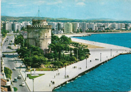 CPSM. GRECE. THESSALONIQUE. LA TOUR BLANCHE. - Greece