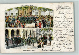 13016206 - Militaer Vor 1914 Soldatenlitho - Aufziehen - History