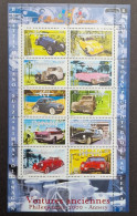 TIMBRE France BLOC FEUILLET 30 Neuf VOITURE 2000 N 3317 3318 3319 3320 3321 3322 3323 3324 Yvert & Tellier 2003 Coté 5 € - Mint/Hinged