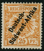 * N°5  25p Orange - TB - Duits-Zuidwest-Afrika