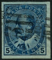 Obl. N°80a 5c Bleu S/azuré ND - TB - Other & Unclassified