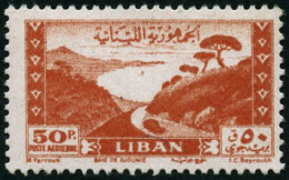 * N°54 50p Rouge Brun - TB - Libano