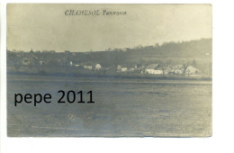 Carte Photo 25 Doubs - CHAMESOL - Panorama Vue Générale - Peu Commune - Montbéliard