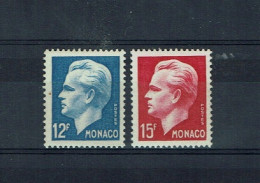 MONACO 1950-51 Y&T N° 347 - 348 NEUF** Prince Rainier III (77594) - Ongebruikt