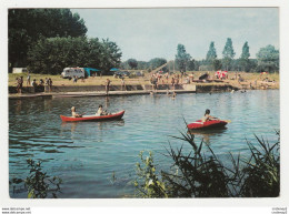 45 FERRIERES EN GÂTINAIS Vers Montargis N°35.102 Baignade De Fontenay Nargis En 1974 Canoé Toboggan Estafette Glaces - Montargis