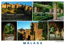 *CPM - ESPAGNE - ANDALOUSIE - MALAGA - Multivue - Malaga