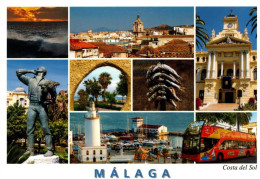 *CPM - ESPAGNE - ANDALOUSIE - MALAGA - Multivue - Málaga