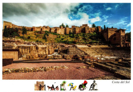 *CPM - ESPAGNE - ANDALOUSIE - MALAGA - Alcazaba - Malaga