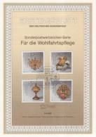 Germany Deutschland 1988-13 Fur Die Wohlfahrtspflege, Meisterwerke Silber Gold, Canceled In Berlin - 1981-1990