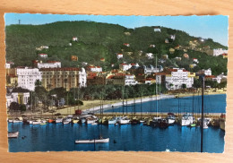 Carte Postale Cannes Vue Sur Le Port Les Yachts, La Croisette, Super Cannes Année 1956 - Cannes