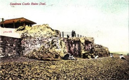 D68.  Vintage Postcard. Sandown Castle Ruins, Deal. Kent. - Sonstige & Ohne Zuordnung