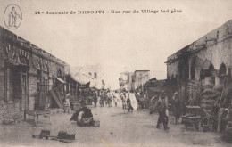 D52. Vintage Postcard. Village In Djibouti. Africa - Dschibuti