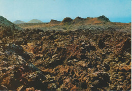 (CANA2079) LANZAROTE . THE ISLAND OF VOLCANOS.  LAVA SEA ... UNUSED - Lanzarote