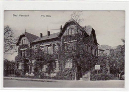 39078606 - Bad Nenndorf Mit Villa Ruehe Gelaufen, 1914. Gute Erhaltung. - Bad Nenndorf