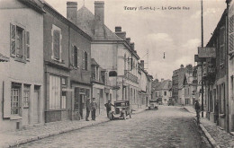 CPA (28) Eure Et Loir - TOURY - La Grande Rue - Other & Unclassified