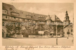 73706190 Offenbach Main Technische Lehranstalt Brunnen Mit Schlosskirche  Offenb - Offenbach