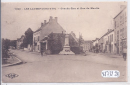 LES LAUMES- GRANDE-RUE ET RUE DU MOULIN- CLB 7322 - Venarey Les Laumes