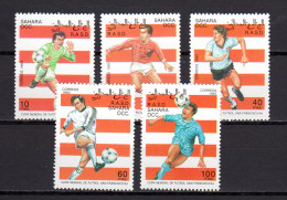 West Sahara 1993 Football Soccer World Cup Set Of 5 MNH - 1994 – USA