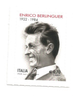 (REPUBBLICA ITALIANA) 2014, ENRICO BERLINGUER - Francobollo Nuovo MNH** - 2011-20:  Nuevos