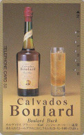Télécarte JAPON / 110-011  - ALCOOL - CALVADOS BOULARD - Alcohol FRANCE Related JAPAN Phonecard - Alkohol TK - 02 - Japón