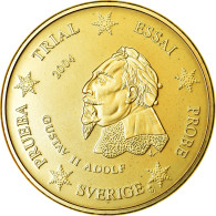 Suède, 20 Euro Cent, 2004, Unofficial Private Coin, SPL, Laiton - Pruebas Privadas