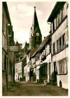 73706021 Friedberg Hessen Augustinergasse Mit Stadtkirche Schneiderei  Friedberg - Friedberg