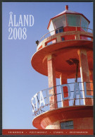 Aland Jahresmappe 2008 Postfrisch Incl. 2 MH #JI883 - Aland