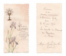 Brive, 1re Communion D'Hermance Goby, 1902, Monastère Des Ursulines, Mère Marie De La Croix, éd. Bonamy 257-4 - Imágenes Religiosas