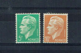 MONACO 1950-51 Y&T N° 349 - 350 NEUF** Prince Rainier III (77594) - Neufs