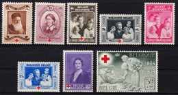 Belgica, 1939  Y&T. 496 / 503,  MNH. - Nuevos