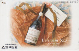 Télécarte JAPON / 110-016 - ALCOOL - COGNAC DELAMAIN - Alcohol FRANCE Related JAPAN Phonecard - Alkohol TK - Japon