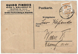 Guido Findeis Vienna 26 IX 1928 Austria Company Postcard - Postcards