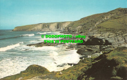 R551994 Trebarwith Strand Near Tintagel. Cornwall. Cotman Color Series. Jarrold - Welt