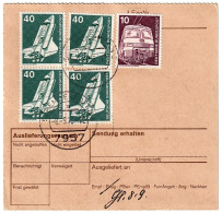 Cash On Delivery / Invoice Seals Josef Witt KG Weiden - Schemmerhofen 8.9.79 / Weiden 6.9.79 & 5 Stamps - Altri & Non Classificati
