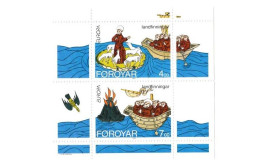 Iles Feroe - Foroyar - Bloc 2 Timbres Neufs Année 1994 - Découvertes Et Inventions - Europa - Mi FO BL 7 - Isole Faroer