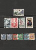 Andorre Lot 15 Timbres - 1961  YT 158 - 1955  YT 138 - 146 - 1978 = 267 - 1981= YT 295 - 1964 = YT 153A, 153B, 154, 157 - Other & Unclassified