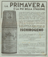 Ricostituente ISCHIROGENO - Pubblicità Del 1935 - Old Advertising - Advertising