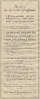 PROTON - Anche In Questa Stagione... - Pubblicità Del 1932 - Old Advert - Advertising