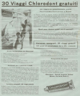 Dentifricio CHLORODONT - Pubblicità Grande Formato Del 1933 - Old Advert - Publicités