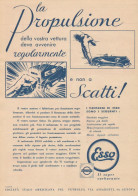 ESSO Il Super Carburante - Pubblicità Grande Formato - 1932 Old Advert - Publicités