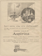 Compresse Originali Di Aspirina - Pubblicità Grande Formato - 1928 Old Ad - Publicités