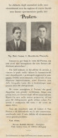 PROTON - Mario Nicoli - Imola - Pubblicità D'epoca - 1930 Old Advertising - Publicités